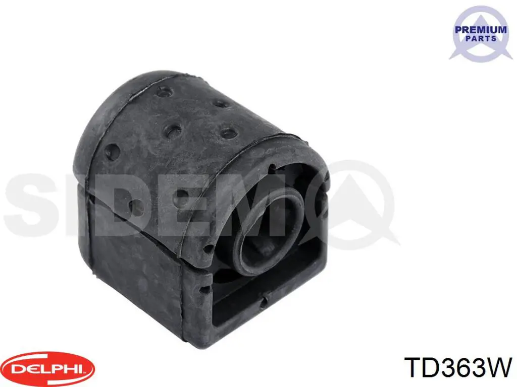 Сайлентблок нижнього важеля передньої підвіски Delphi TD363W ціна, від 6.49 USD