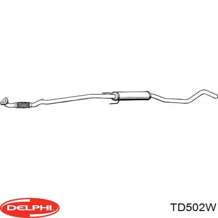 Купити TD502W Delphi Сайлентблок передньої підвіски