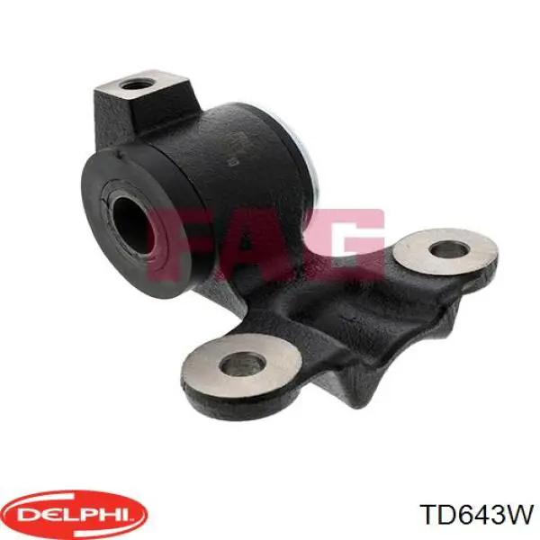 Сайлентблок нижнього важеля передньої підвіски Delphi TD643W ціна, від 28.86 USD