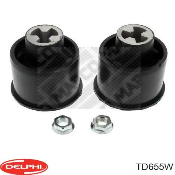 Сайлентблок задньої балки/підрамника Delphi TD655W ціна, від 8.09 USD