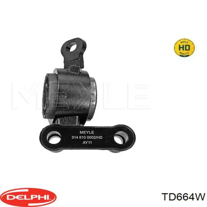 TD664W Delphi Сайлентблок переднього нижнього важеля