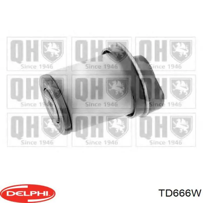 Сайлентблок задньої балки TD666W Delphi