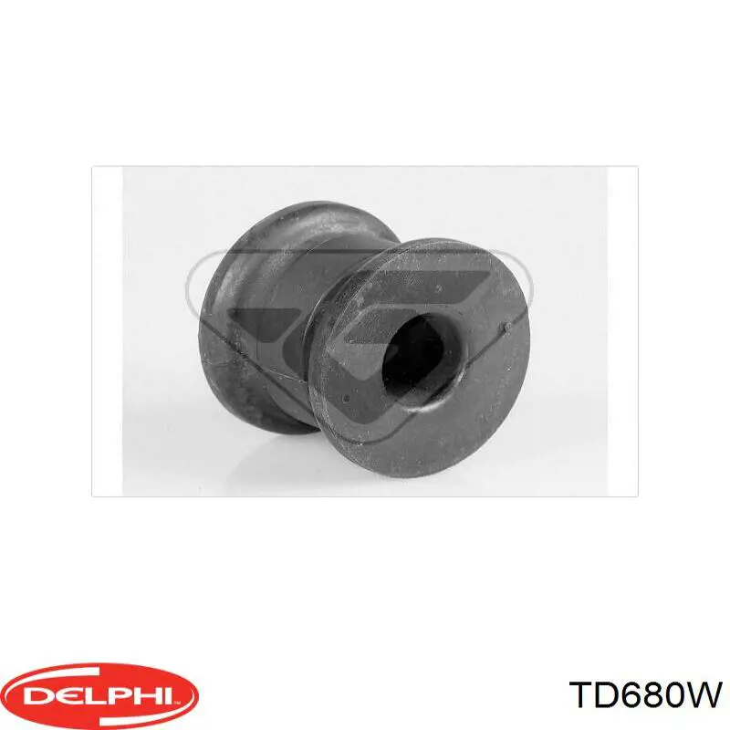 Втулка стабілізатора переднього, зовнішня Delphi TD680W ціна, від 2.10 USD
