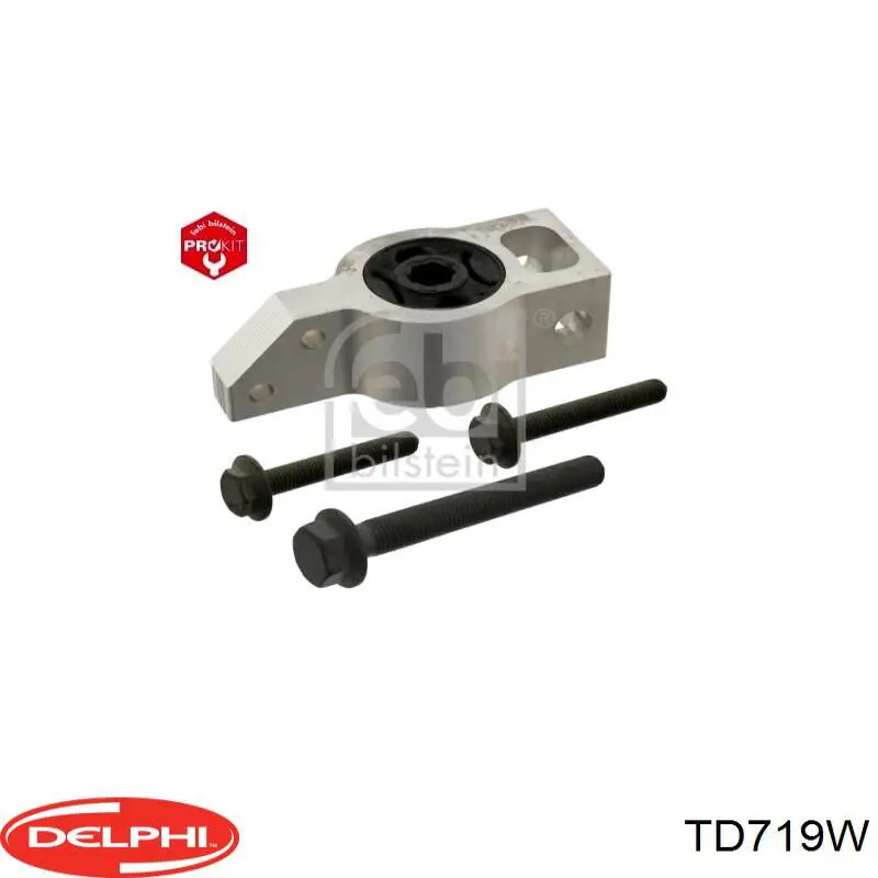 Сайлентблок нижнього важеля передньої підвіски Delphi TD719W ціна, від 20.75 USD