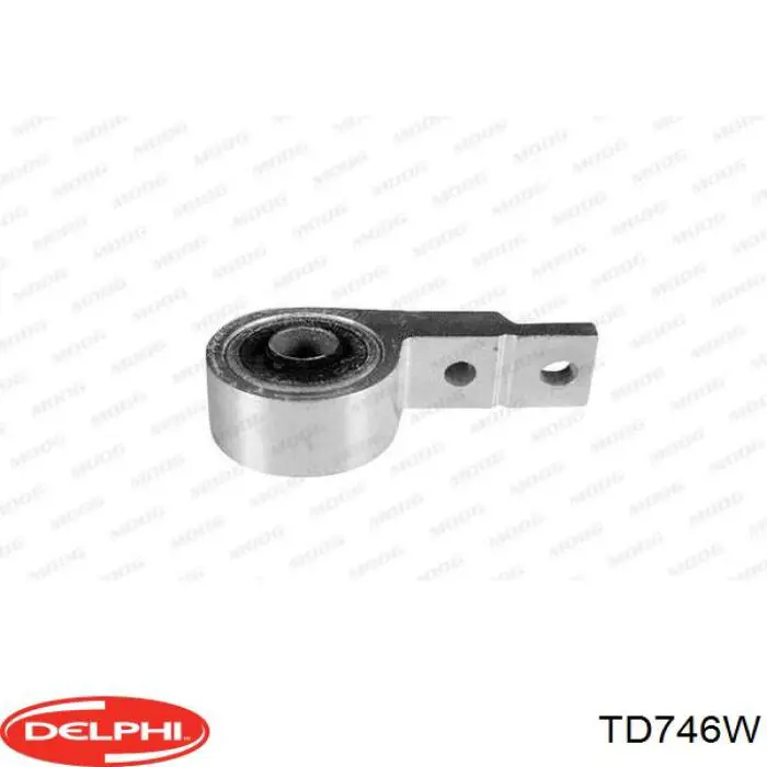 Сайлентблок нижнього важеля передньої підвіски Delphi TD746W ціна, від 44.34 USD
