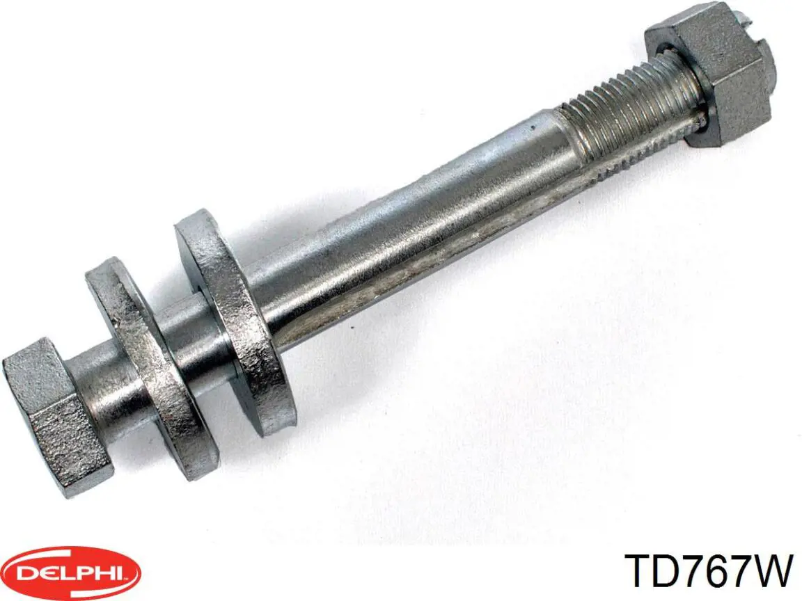 TD767W Delphi Болт переднього важеля, повний комплект