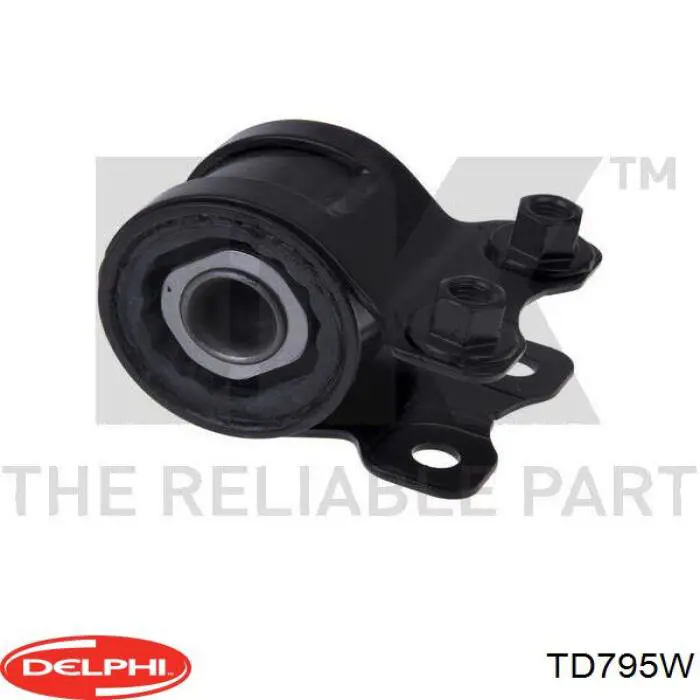 Сайлентблок нижнього важеля передньої підвіски Delphi TD795W ціна, від 22.58 USD