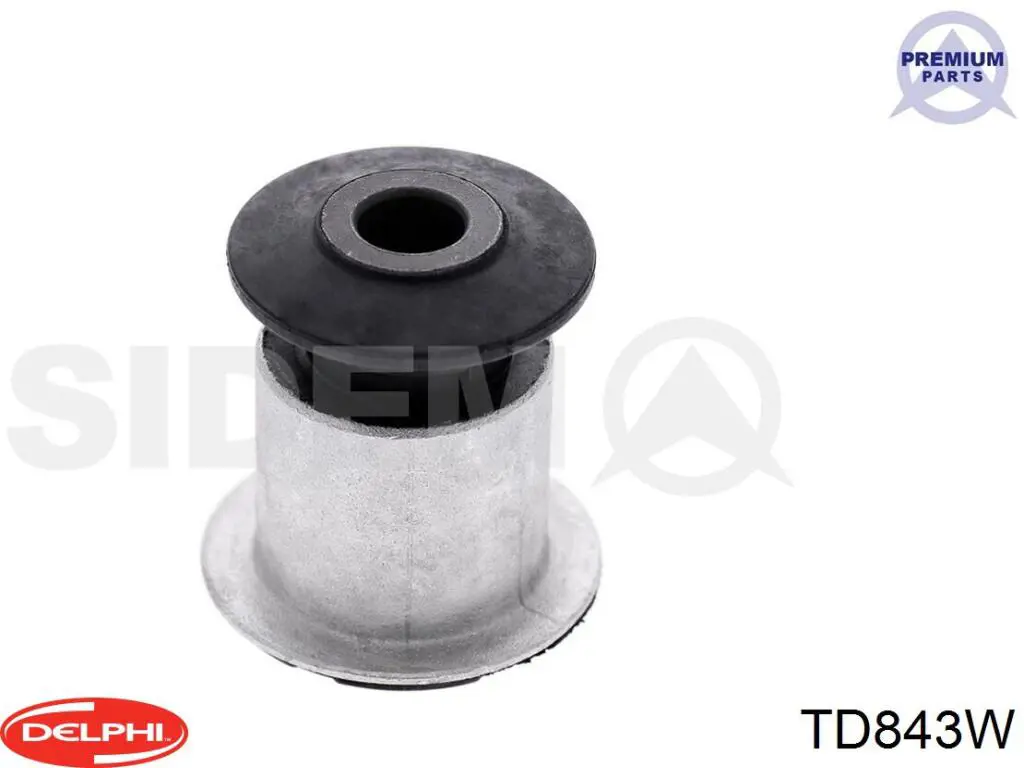 Сайлентблок нижнього важеля передньої підвіски Delphi TD843W ціна, від 6.83 USD