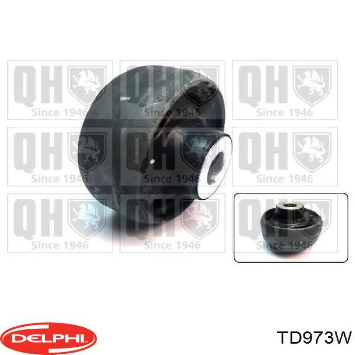 Сайлентблок переднього важеля TD973W Delphi