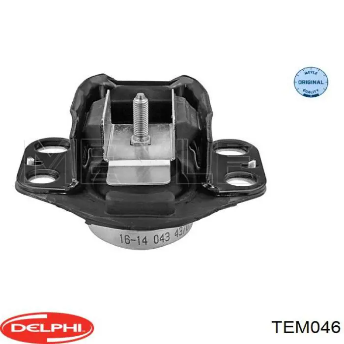 Подушка (опора) двигуна, передня Delphi TEM046 ціна, від 30.81 USD