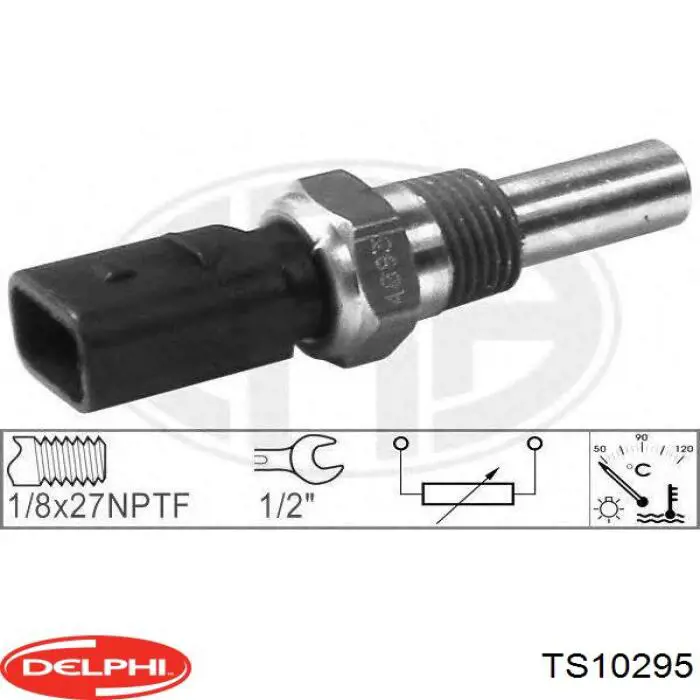 Купити TS10295 Delphi Датчик температури охолоджуючої рідини