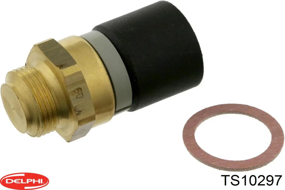 TS10297 Delphi термо-датчик включення вентилятора радіатора