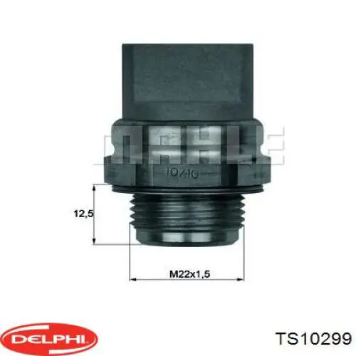 Купити TS10299 Delphi Датчик включення вентилятора