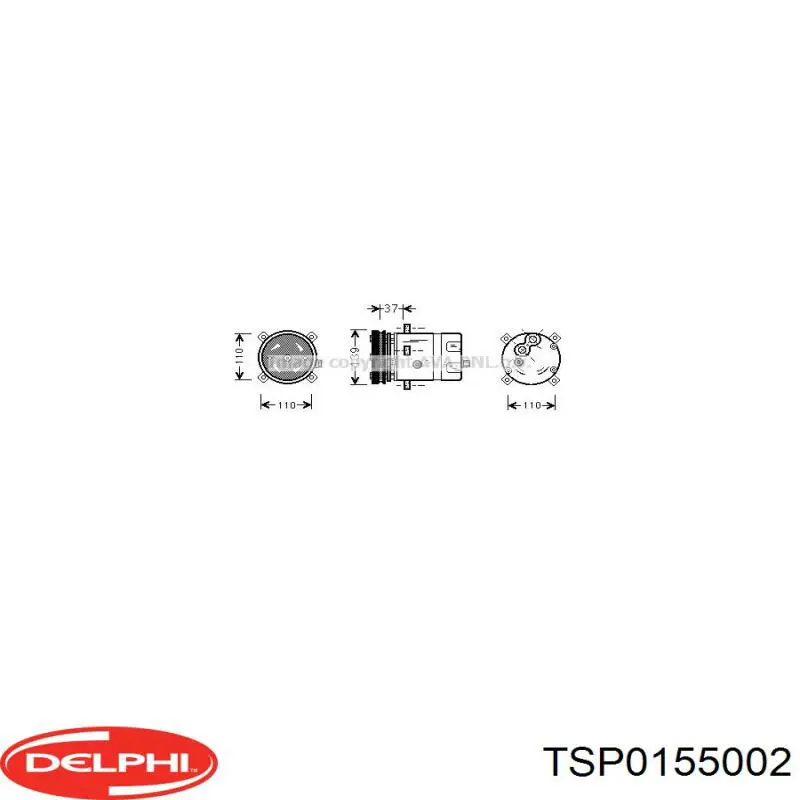 Компресор системи кондиціювання Fiat/Alfa/Lancia 71721689 ціна, від 233.15 USD