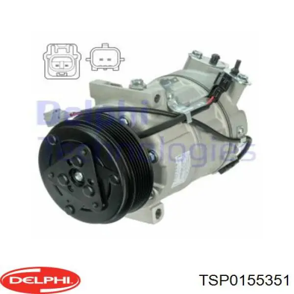 Купити TSP0155351 Delphi Компресор кліматичної установки