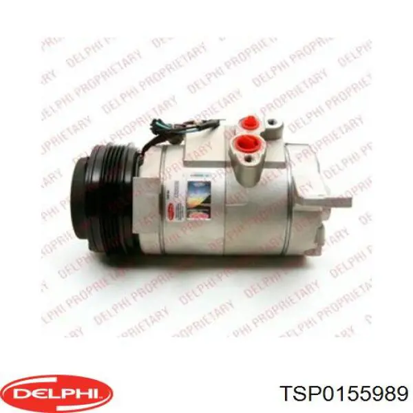 Компресор системи кондиціювання Delphi TSP0155989 ціна, від 112.87 USD