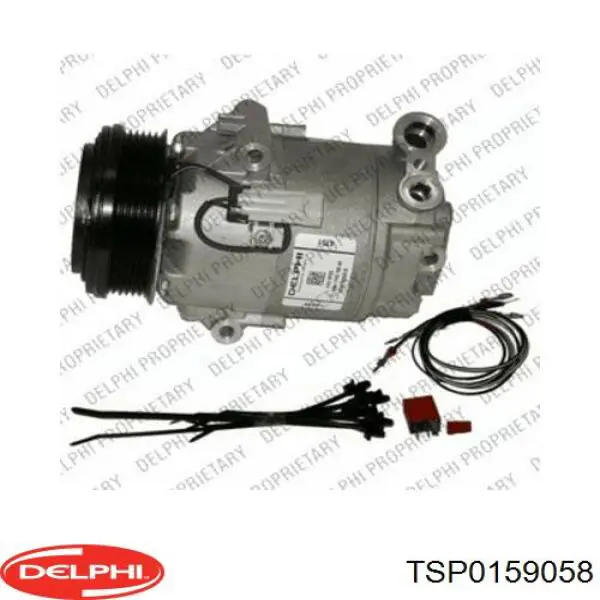Компресор системи кондиціювання Delphi TSP0159058 ціна, від 118.11 USD