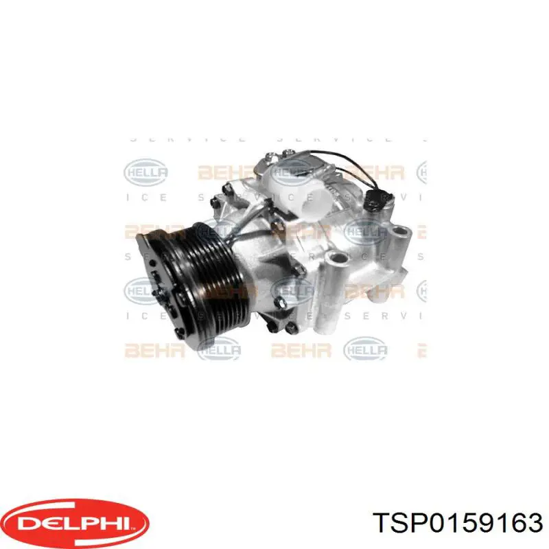 Компресор системи кондиціювання Delphi TSP0159163 ціна, від 188.75 USD