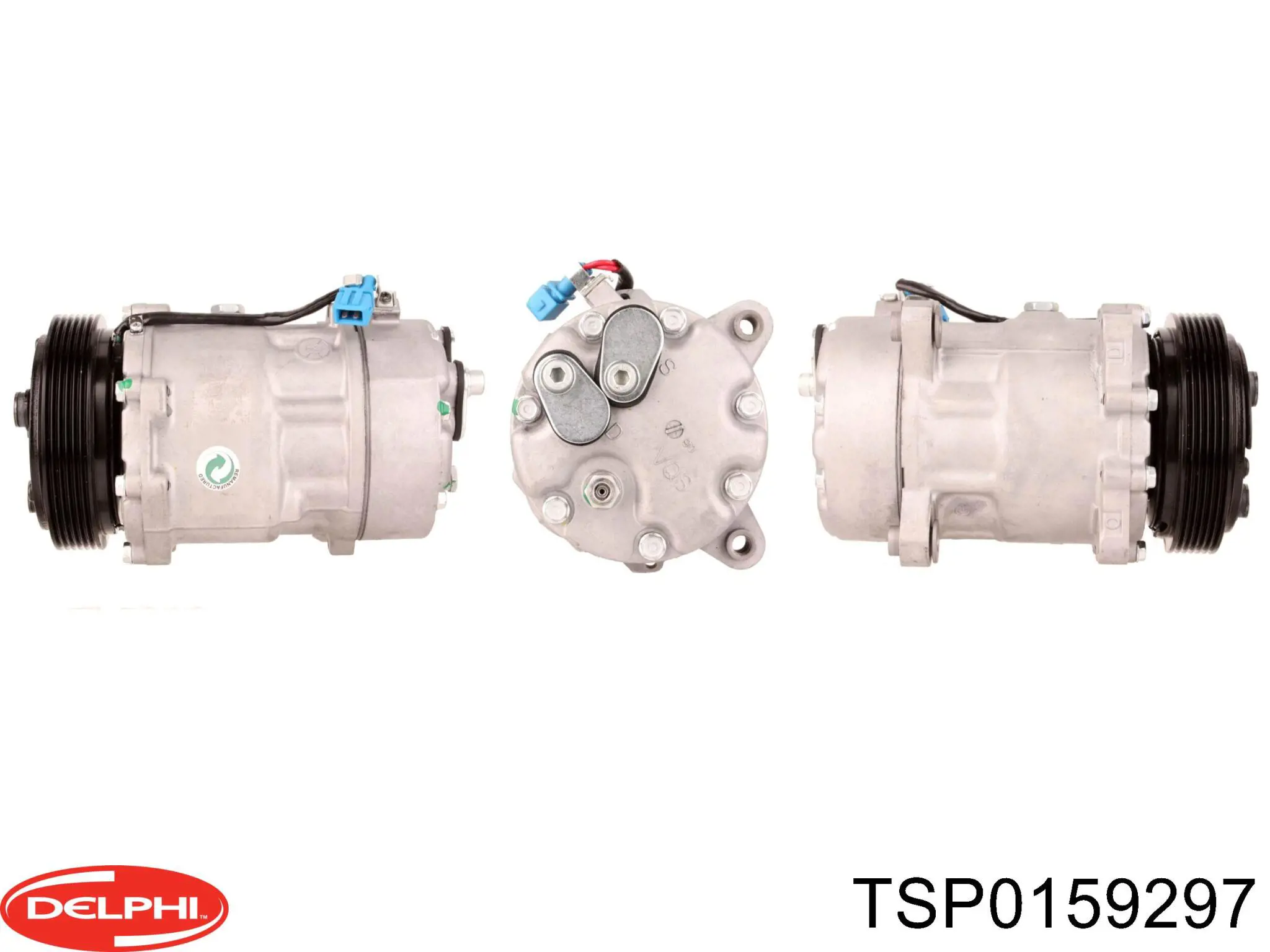 Компресор системи кондиціювання Delphi TSP0159297 ціна, від 165.63 USD