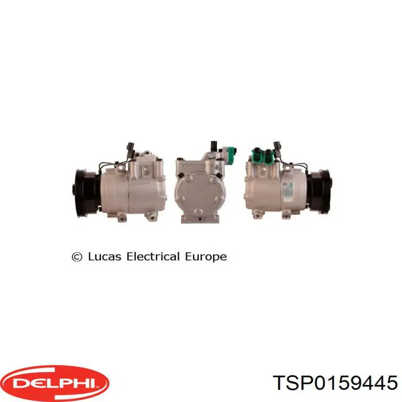 Компресор кондиціонера ACP1217000P Mahle Original