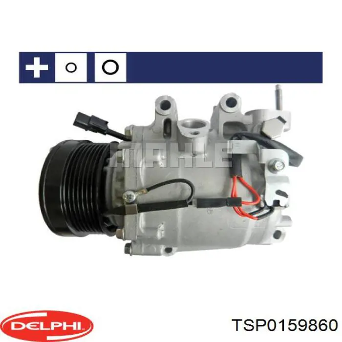 Компресор системи кондиціювання Delphi TSP0159860 ціна, від 219.54 USD