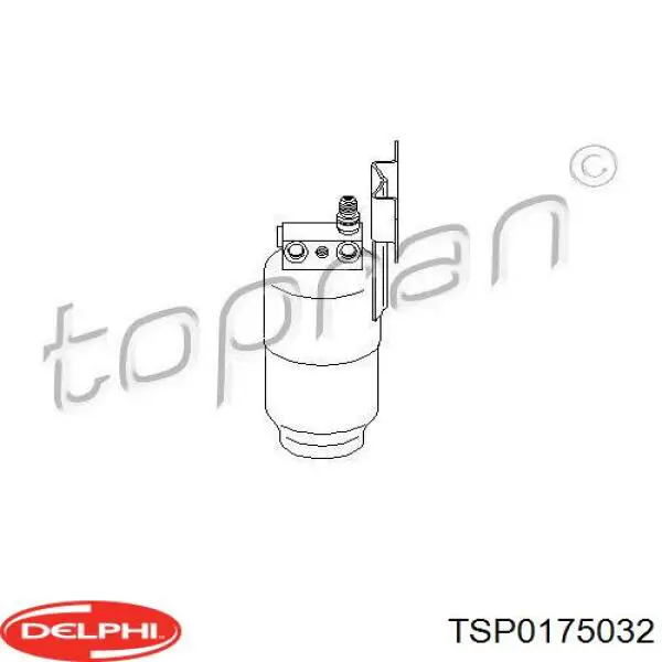 TSP0175032 Delphi ресивер-осушувач кондиціонера