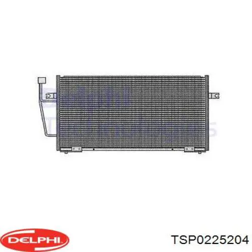 Купити TSP0225204 Delphi Радіатор системи охолодження кондиціонера