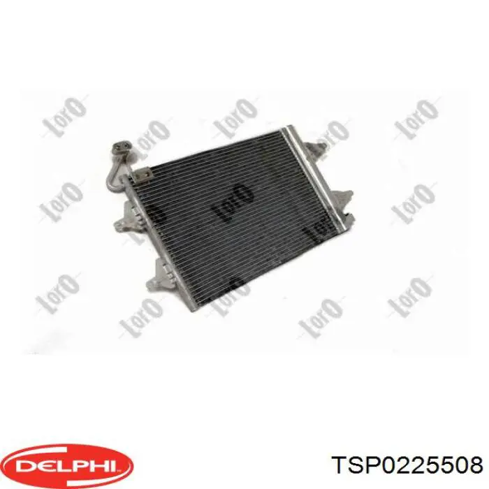 Радіатор кондиціонера TSP0225508 Delphi