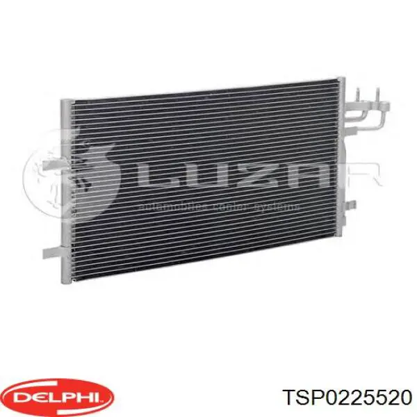 Радіатор кондиціонера TSP0225520 Delphi