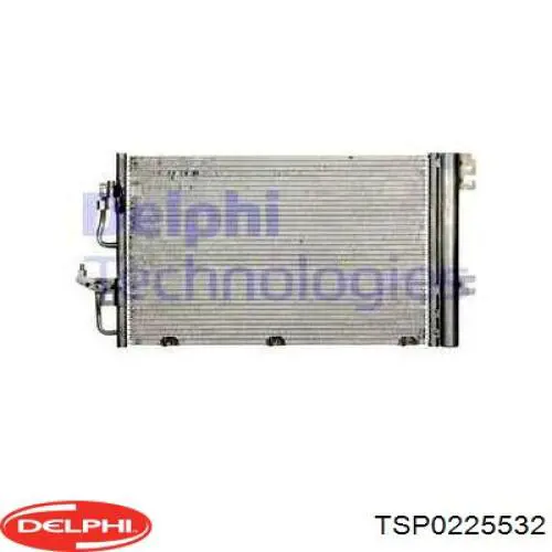 TSP0225532 Delphi радіатор кондиціонера