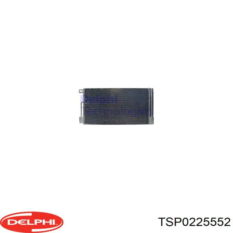 TSP0225552 Delphi радіатор кондиціонера