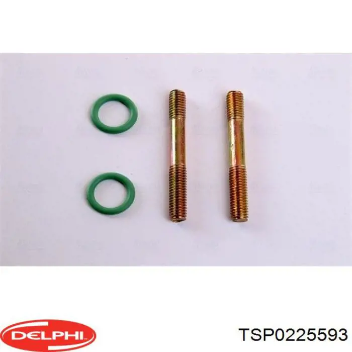 TSP0225593 Delphi радіатор кондиціонера
