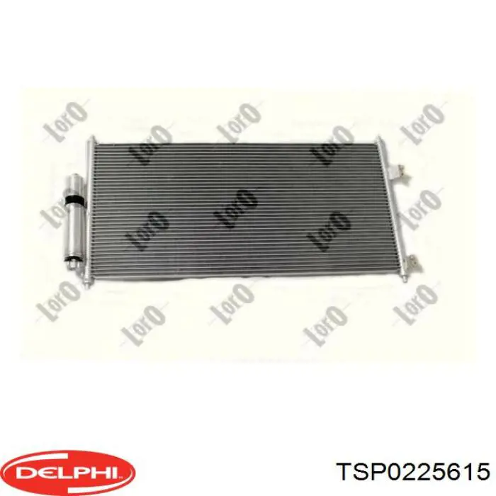 TSP0225615 Delphi радіатор кондиціонера
