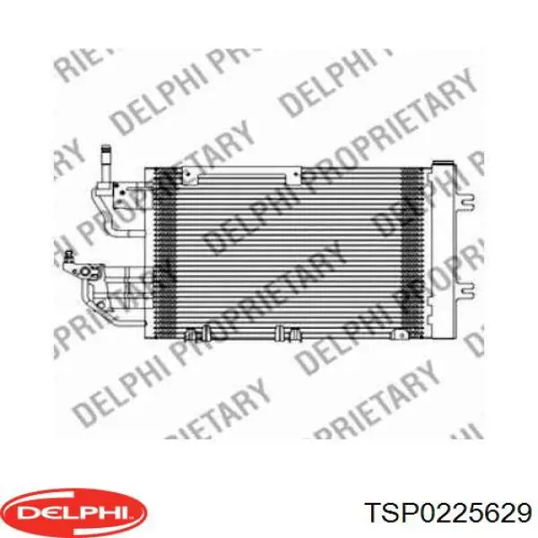 Купити TSP0225629 Delphi Радіатор системи охолодження кондиціонера