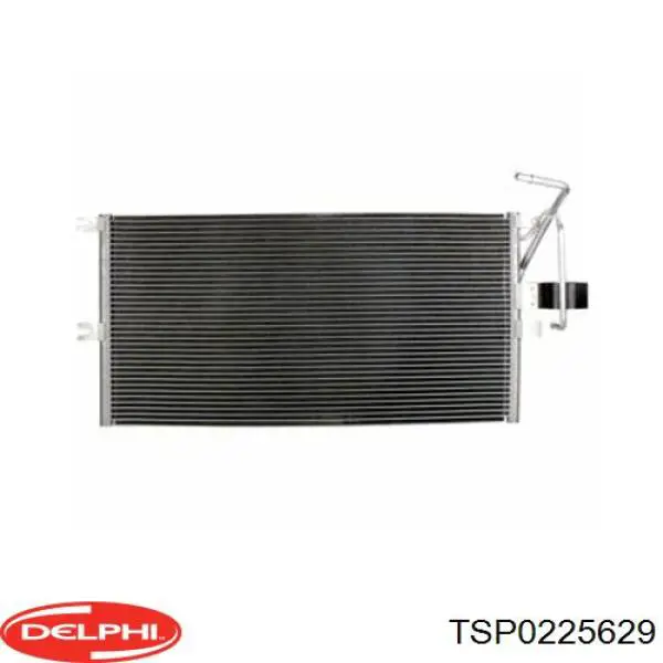 Радіатор кондиціонера TSP0225629 Delphi