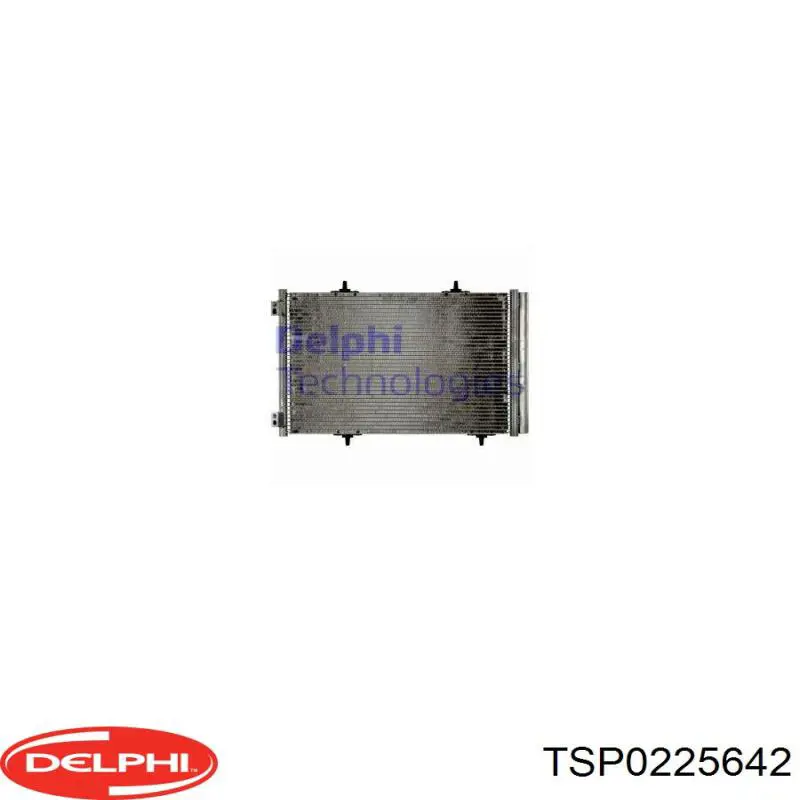 TSP0225642 Delphi радіатор кондиціонера