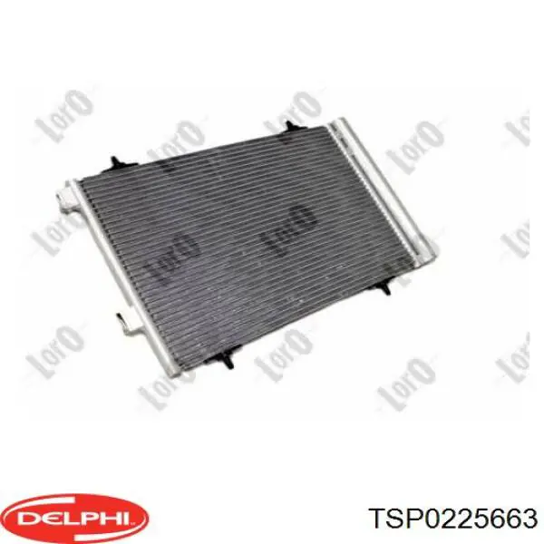 TSP0225663 Delphi радіатор кондиціонера