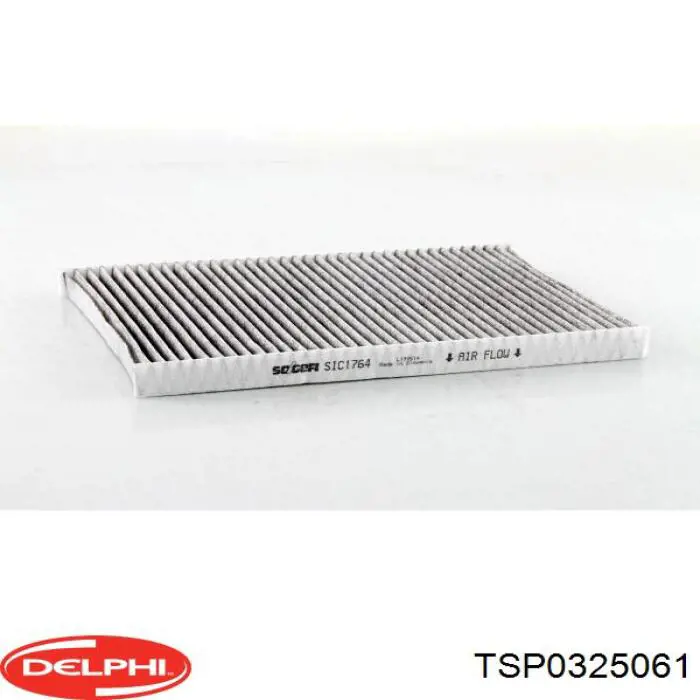 Купити TSP0325061 Delphi Фільтр салону вугільний