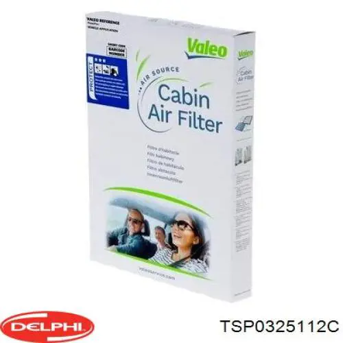 Фільтр салону TSP0325112C Delphi