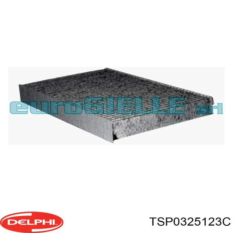 Фільтр повітряний обігрівача Delphi TSP0325123C ціна, від 6.11 USD