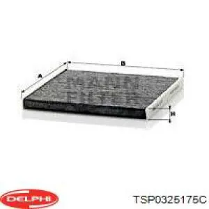 Фільтр повітряний обігрівача Delphi TSP0325175C ціна, від 4.54 USD