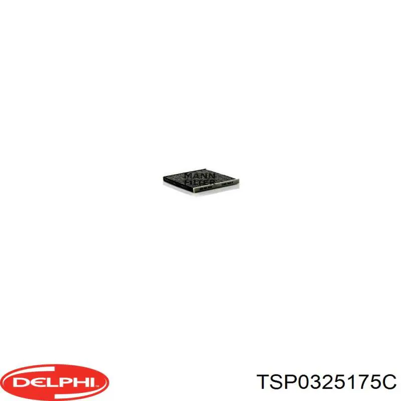 Купити TSP0325175C Delphi Фільтр салону вугільний