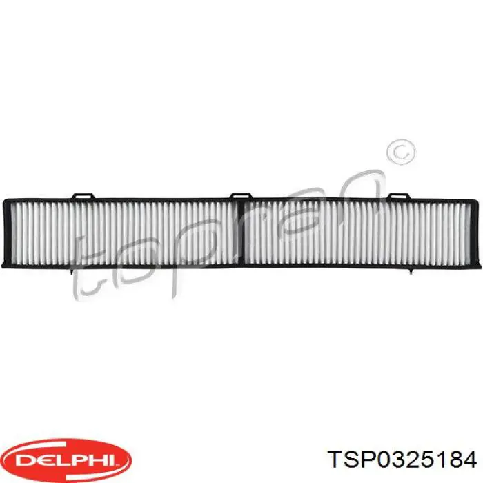 Купити TSP0325184 Delphi Фільтр салону вугільний