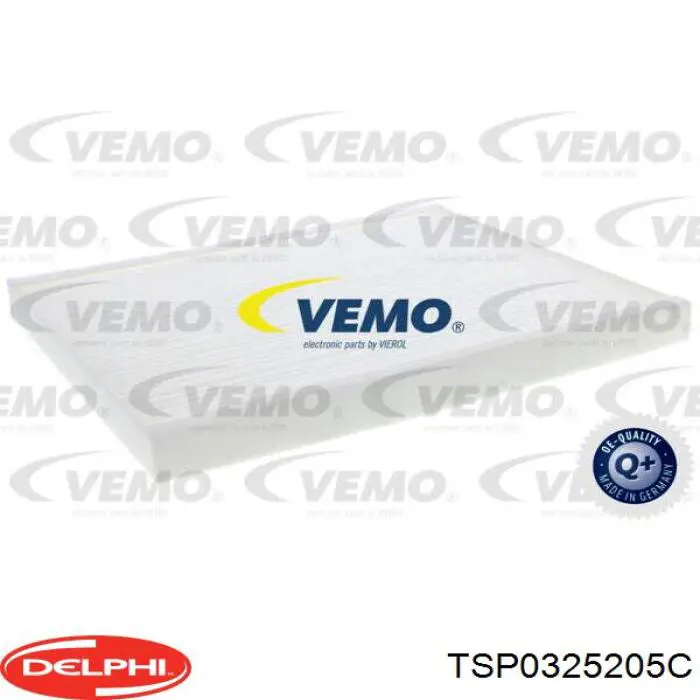 Фільтр салону TSP0325205C Delphi