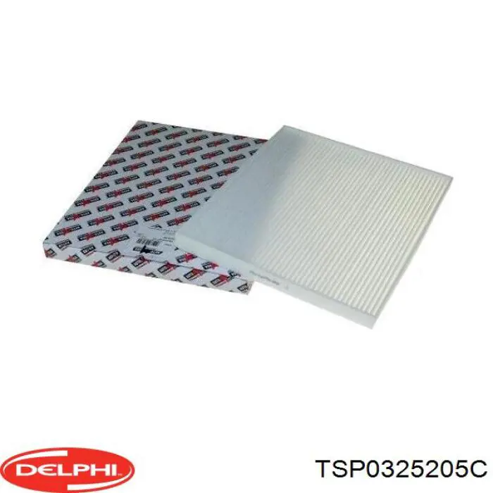 Фільтр повітряний обігрівача Delphi TSP0325205C ціна, від 11.38 USD