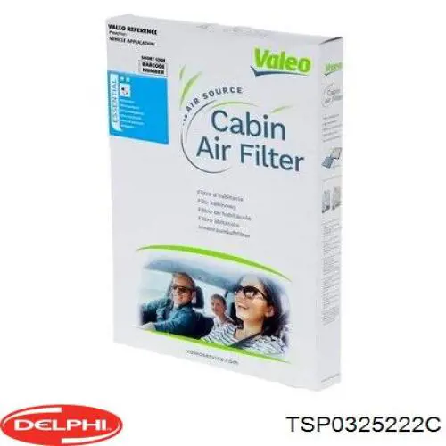 Фільтр салону TSP0325222C Delphi