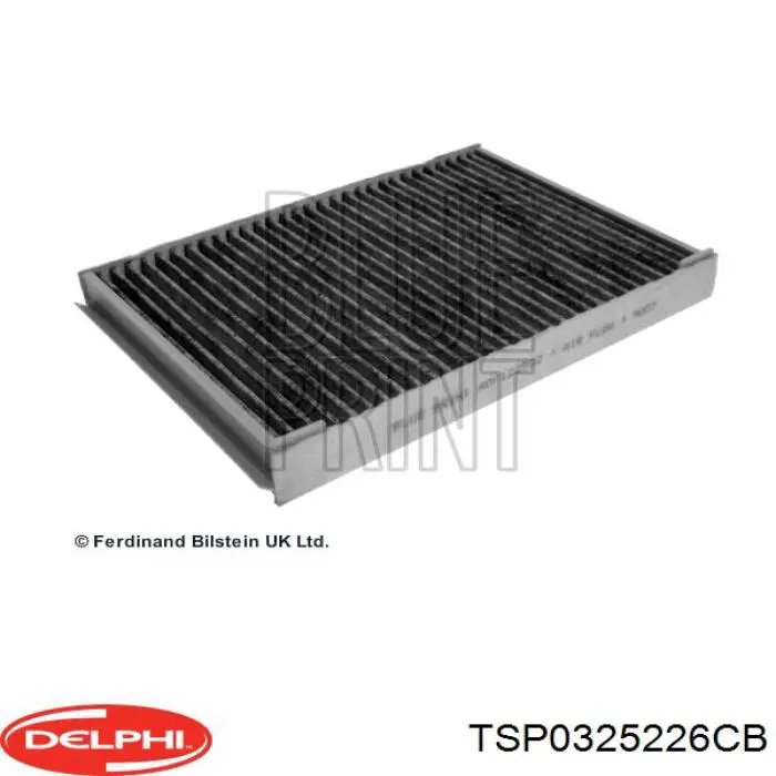Фільтр повітряний обігрівача Delphi TSP0325226CB ціна, від 18.51 USD