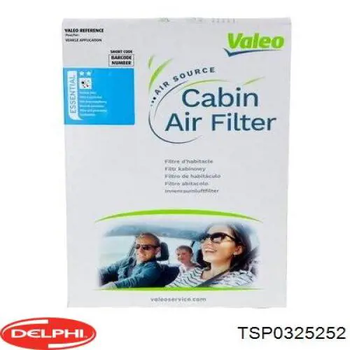 Фільтр салону TSP0325252 Delphi
