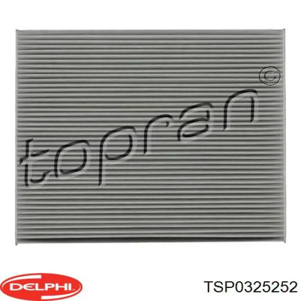 Купити TSP0325252 Delphi Фільтр салону вугільний