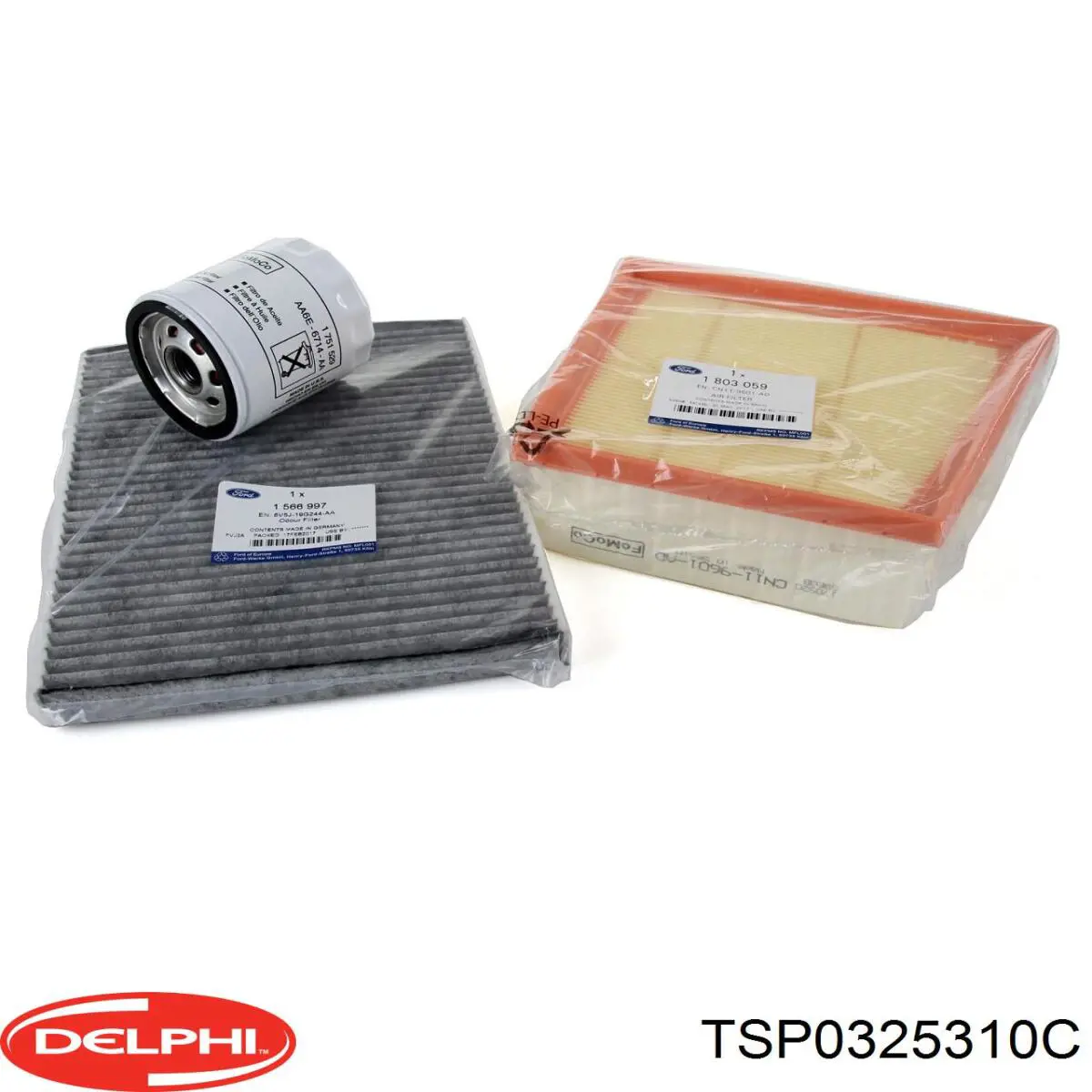 Фільтр повітряний обігрівача Delphi TSP0325310C ціна, від 7.33 USD